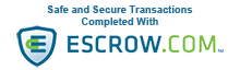 Safe and Secure Transactions completed with Escrow.com